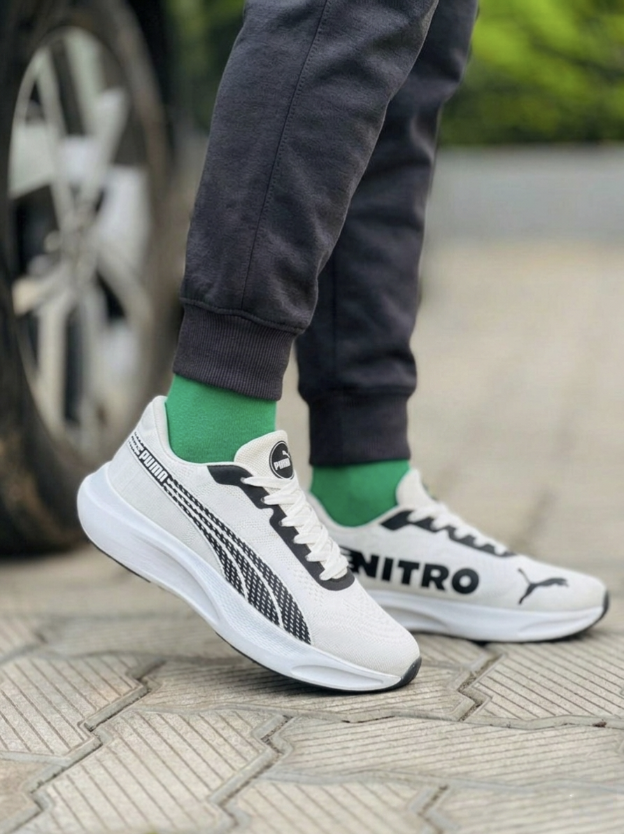 Puma Nitro White Black