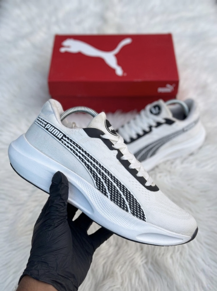 Puma Nitro White Black