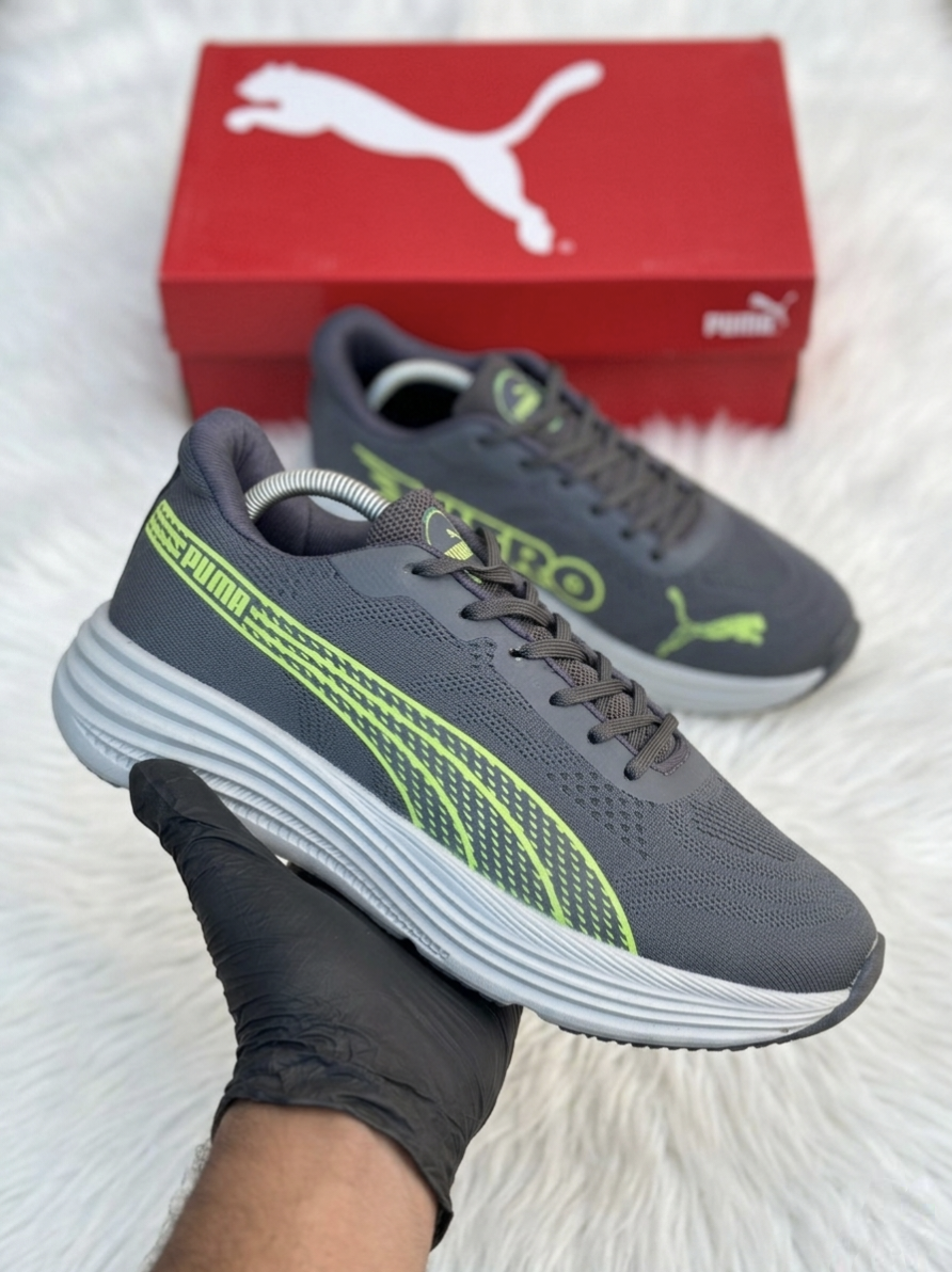 Puma Nitro Grey Green